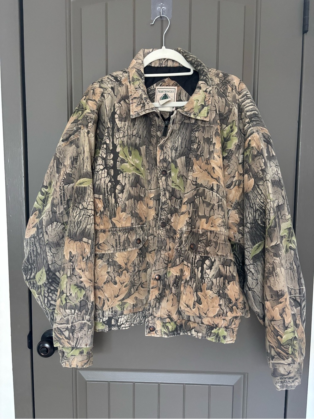 Vintage Northwest Territory Realtree Camo Hunting Jacket Men's Outdoor Coat